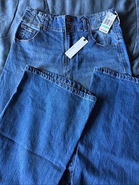 Habitual Women's Blue Denim High-Waist Jeans